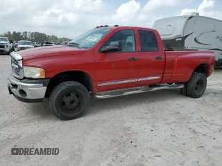 2005 Dodge Ram 3500 SLT with VIN 3D7MS48C25G862565, listed as a Copart auction lot 44969784 with 115,966 mi miles and Salvage Title. Bid and sale history available at carsss.com. Image 1.