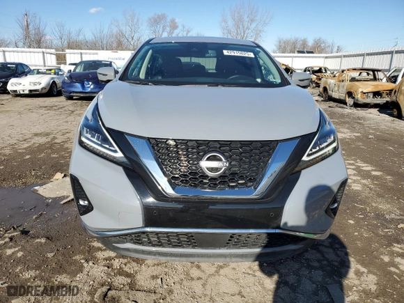 2023 Nissan Murano SL with VIN 5N1AZ2CS6PC134308, listed as a Copart auction lot 42915025 with 23,972 mi miles and Non Repairable. Bid and sale history available at carsss.com. Image 5.