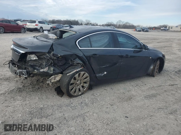 2011 Buick Regal CXL Turbo TO7 with VIN W04G15GV5B1078355, listed as a Copart auction lot 89405175 with 171,231 mi miles and Salvage Title. Bid and sale history available at carsss.com. Image 3.