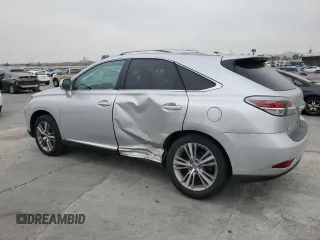 2015 Lexus RX 450h with VIN 2T2ZB1BA6FC001449, listed as a Copart auction lot 55266185 with 84,744 mi miles and Salvage title. Bid and sale history available at DreamBid. Image 2.