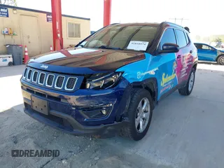 2017 Jeep Compass Latitude with VIN 3C4NJDBBXHT679623, listed as a IAAI auction lot 41810574 with 158,655 mi miles and . Bid and sale history available at DreamBid. Image 18.