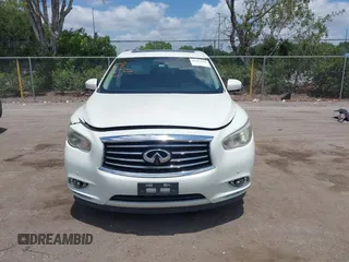 2013 Infiniti JX35 with VIN 5N1AL0MN3DC315618, listed as a IAAI auction lot 42107516 with 178,518 mi miles and . Bid and sale history available at DreamBid. Image 12.