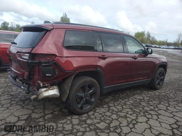 2023 Jeep Grand Cherokee Altitude with VIN 1C4RJKAG2P8739247, listed as a Copart auction lot 52616355 with 37,145 mi miles and Salvage title. Bid and sale history available at DreamBid. Image 3.