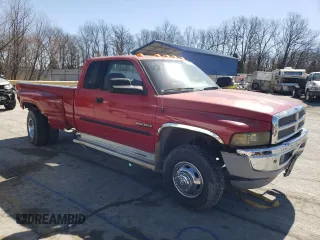 2002 Dodge Ram 3500 with VIN 3B7MF33652M205850, listed as a Copart auction lot 46422945 with 220,734 mi miles and Salvage Title. Bid and sale history available at carsss.com. Image 4.