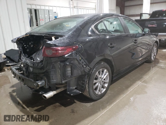 2021 Mazda 3 2.0 with VIN 3MZBPAA71MM205770, listed as a Copart auction lot 41704895 with 37,194 mi miles and Salvage Title. Bid and sale history available at DreamBid. Image 3.