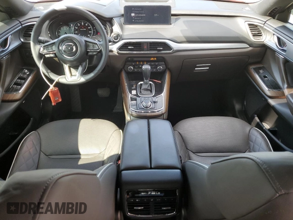 2023 Mazda CX-9 Signature with VIN JM3TCBEY5P0645159, listed as a Copart auction lot 56146465 with 37,985 mi miles and Salvage title. Bid and sale history available at DreamBid. Image 8.