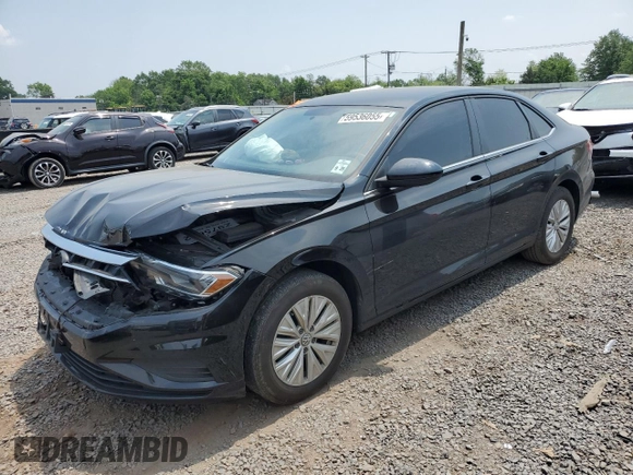 2020 Volkswagen Jetta S with VIN 3VWC57BU5LM078666, listed as a Copart auction lot 59536055 with 95,351 mi miles and Salvage title. Bid and sale history available at DreamBid. Image 1.