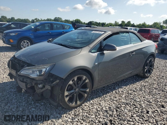 2017 Buick Cascada Premium with VIN W04WH3N59HG013125, listed as a Copart auction lot 60331025 with 81,117 mi miles and Salvage title. Bid and sale history available at DreamBid. Image 1.