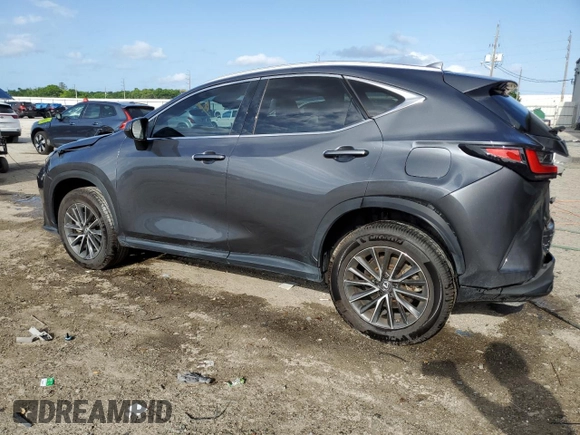 2022 Lexus NX with VIN 2T2GGCEZ3NC002952, listed as a Copart auction lot 52672645 with 47,855 mi miles and Non Repairable. Bid and sale history available at carsss.com. Image 2.