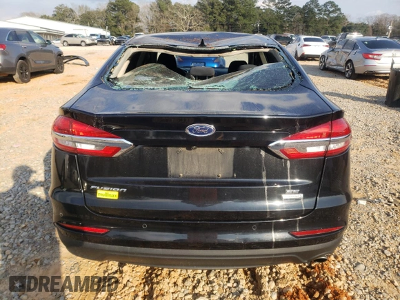 2020 Ford Fusion SE with VIN 3FA6P0HDXLR150849, listed as a Copart auction lot 47095655 with 84,206 mi miles and Salvage Title. Bid and sale history available at DreamBid. Image 6.