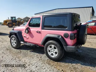 2021 Jeep Wrangler Willys with VIN 1C4HJXAG6MW651740, listed as a Copart auction lot 75310184 with 39,608 mi miles and Salvage title. Bid and sale history available at DreamBid. Image 2.