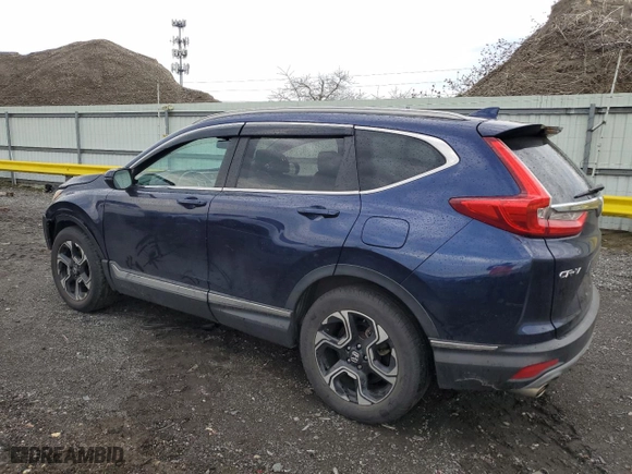 2017 Honda CR-V Touring with VIN 2HKRW2H96HH636330, listed as a Copart auction lot 52843185 with 84,604 mi miles and Salvage Title. Bid and sale history available at carsss.com. Image 2.