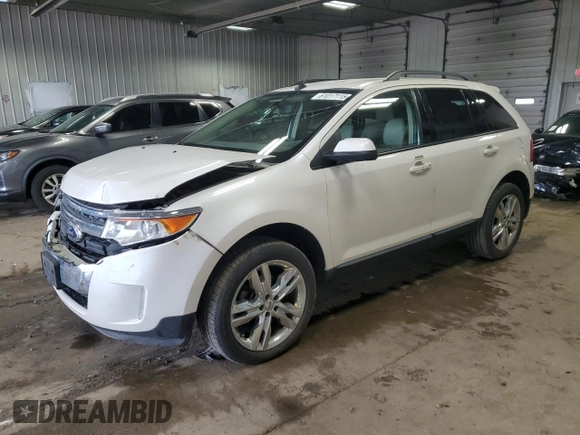 2014 Ford Edge SEL z VIN 2FMDK4JC9EBB53117, wystawiony jako Copart lot #61017115 z przebiegiem 118 071 mil mil oraz Nie do naprawy • Non repairable. Historia ofert i sprzedaży dostępna na DreamBid. Obrazek 1.