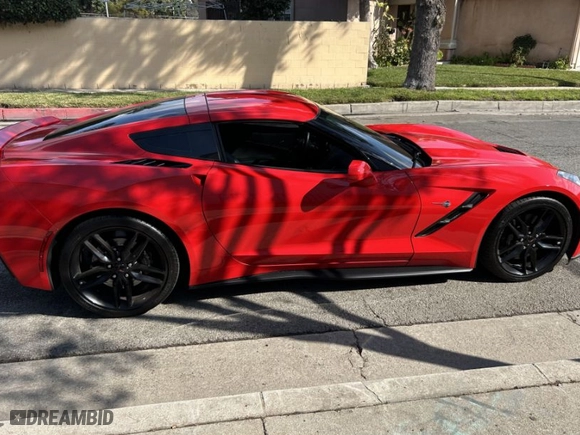 2016 Chevrolet Corvette Stingray Z51 1LT with VIN 1G1YH2D71G5126033, listed as a IAAI auction lot 41469259 with NaN miles. Bid and sale history available at carsss.com. Image 15.