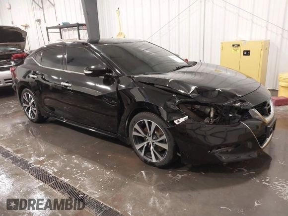 2016 Nissan Maxima SV with VIN 1N4AA6AP7GC437668, listed as a IAAI auction lot 41866666 with 118,582 mi miles and . Bid and sale history available at DreamBid. Image 1.