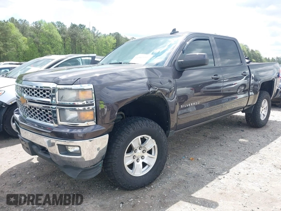 2015 Chevrolet Silverado 1500 LT with VIN 3GCUKREC3FG356496, listed as a IAAI auction lot 41986510 with 191,397 mi miles. Bid and sale history available at carsss.com. Image 17.