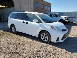 2020 Toyota Sienna LE Auto Access Seat with VIN 5TDKZ3DC6LS084850, listed as a Copart auction lot 75572363 with 54,365 mi miles and Salvage Title. Bid and sale history available at carsss.com. Image 4.