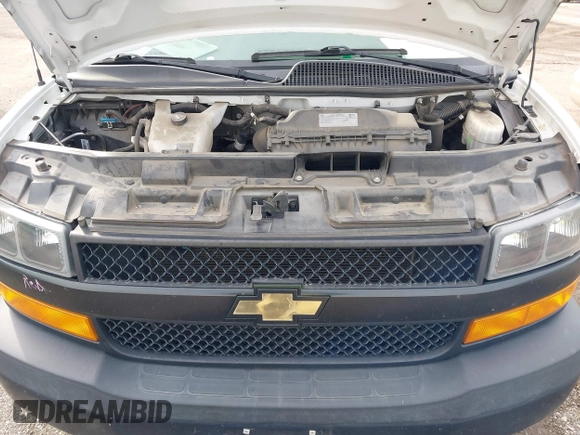 2019 Chevrolet Express Cargo with VIN 1GCWGAFP5K1204368, listed as a IAAI auction lot 41532048 with 121,630 mi miles and . Bid and sale history available at DreamBid. Image 10.