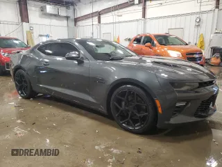 2018 Chevrolet Camaro 2SS z VIN 1G1FH1R71J0190264, wystawiony jako Copart lot #41827695 z przebiegiem 91 749 mil mil oraz Szkoda całkowita • Salvage title. Historia ofert i sprzedaży dostępna na DreamBid. Obrazek 4.