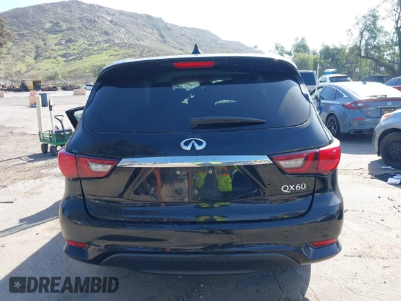 2020 Infiniti QX60 Luxe with VIN 5N1DL0MN2LC519810, listed as a IAAI auction lot 41593542 with Not provided miles and . Bid and sale history available at DreamBid. Image 15.