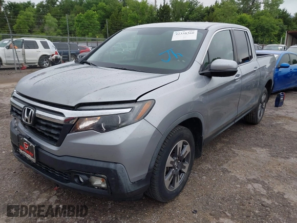 2018 Honda Ridgeline RTL with VIN 5FPYK3F52JB002649, listed as a IAAI auction lot 42338360 with 68,802 mi miles and . Bid and sale history available at DreamBid. Image 17.