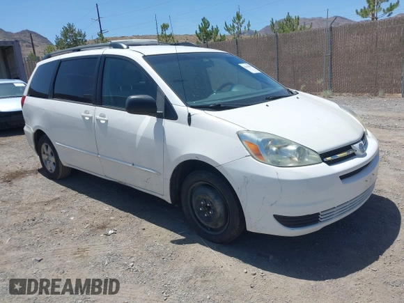 2005 Toyota Sienna CE с VIN 5TDZA23C75S329210, выставлен на аукционе IAAI как лот 42616004 с пробегом 233 920 миль миль и . История ставок и продаж доступна на DreamBid. Изображение 1.
