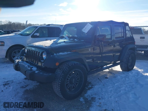 2016 Jeep Wrangler Unlimited Sport с VIN 1C4BJWDG7GL309344, выставлен на аукционе IAAI как лот 41107724 с пробегом 98 479 миль миль и . История ставок и продаж доступна на DreamBid. Изображение 6.