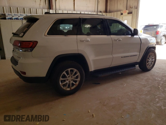 2022 Jeep Grand Cherokee Laredo X z VIN 1C4RJFAG0NC175387, wystawiony jako Copart lot #49708525 z przebiegiem 25 682 mil mil oraz Szkoda całkowita • Salvage title. Historia ofert i sprzedaży dostępna na DreamBid. Obrazek 3.