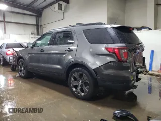 2018 Ford Explorer Sport with VIN 1FM5K8GT6JGA24211, listed as a Copart auction lot 52427215 with 71,788 mi miles and Salvage Title. Bid and sale history available at DreamBid. Image 2.