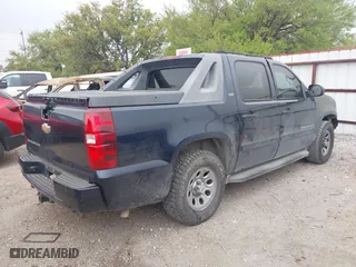 2007 Chevrolet Avalanche LTZ with VIN 3GNEC12J97G107134, listed as a IAAI auction lot 41891504 with 1 mi miles. Bid and sale history available at carsss.com. Image 4.