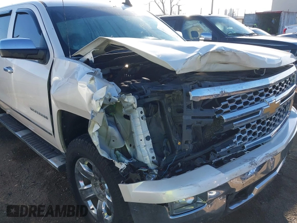 2015 Chevrolet Silverado 1500 LTZ with VIN 3GCUKSECXFG203217, listed as a IAAI auction lot 40871435 with 167,386 mi miles. Bid and sale history available at carsss.com. Image 6.