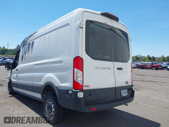 2020 Ford Transit Cargo with VIN 1FTBR1C80LKA75599, listed as a IAAI auction lot 39698416 with Not Provided miles. Bid and sale history available at carsss.com. Image 3.