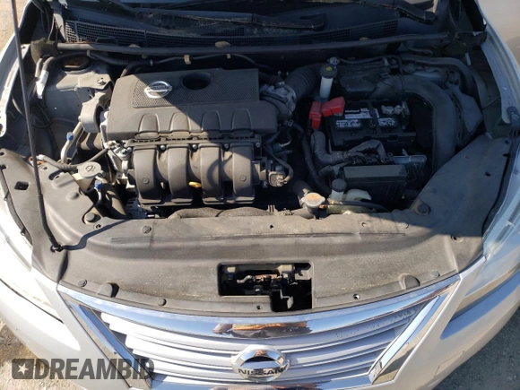 2013 Nissan Sentra SV with VIN 1N4AB7AP1DN908166, listed as a Copart auction lot 55881115 with 129,636 mi miles and Clean Title. Bid and sale history available at DreamBid. Image 11.