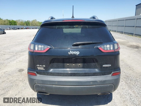 2019 Jeep Cherokee Altitude with VIN 1C4PJMLX0KD271132, listed as a Copart auction lot 51933045 with 124,878 mi miles and Salvage title. Bid and sale history available at DreamBid. Image 6.