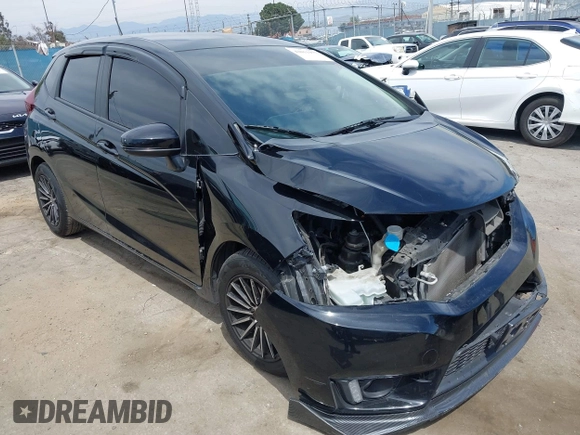 2017 Honda Fit LX with VIN JHMGK5H51HS012176, listed as a IAAI auction lot 42011477 with 91,894 mi miles. Bid and sale history available at carsss.com. Image 1.