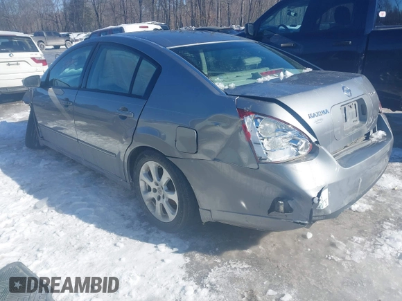 2007 Nissan Maxima 3.5 SE with VIN 1N4BA41E97C801662, listed as a IAAI auction lot 41631887 with 122,446 mi miles. Bid and sale history available at carsss.com. Image 3.