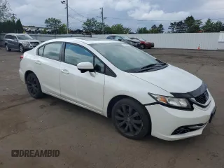 2015 Honda Civic EX-L z VIN 19XFB2F96FE228512, wystawiony jako Copart lot #59055235 z przebiegiem 94 397 mil mil oraz Szkoda całkowita • Salvage title. Historia ofert i sprzedaży dostępna na DreamBid. Obrazek 4.