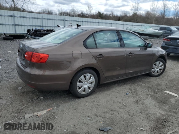 2014 Volkswagen Jetta Sedan SE with VIN 3VWD17AJ7EM257642, listed as a Copart auction lot 52286235 with 81,502 mi miles and Clean Title. Bid and sale history available at carsss.com. Image 3.