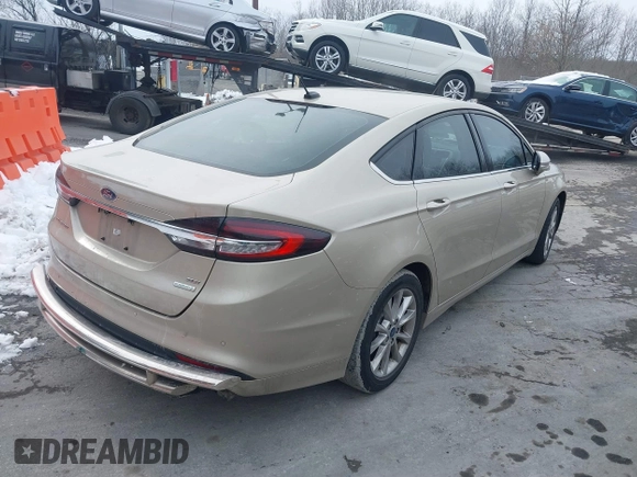2017 Ford Fusion SE with VIN 3FA6P0HD0HR268898, listed as a IAAI auction lot 41940765 with 128,509 mi miles and . Bid and sale history available at DreamBid. Image 4.