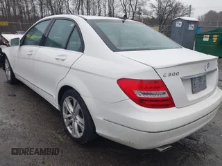 2012 Mercedes-Benz C-Class C 300 Sport with VIN WDDGF8BB3CA692642, listed as a IAAI auction lot 41941313 with 119,021 mi miles. Bid and sale history available at carsss.com. Image 3.