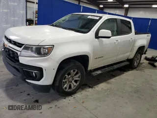 2022 Chevrolet Colorado 4WD LT with VIN 1GCGTCEN5N1129400, listed as a Copart auction lot 42235905 with 147,922 mi miles and Clean Title. Bid and sale history available at carsss.com. Image 1.