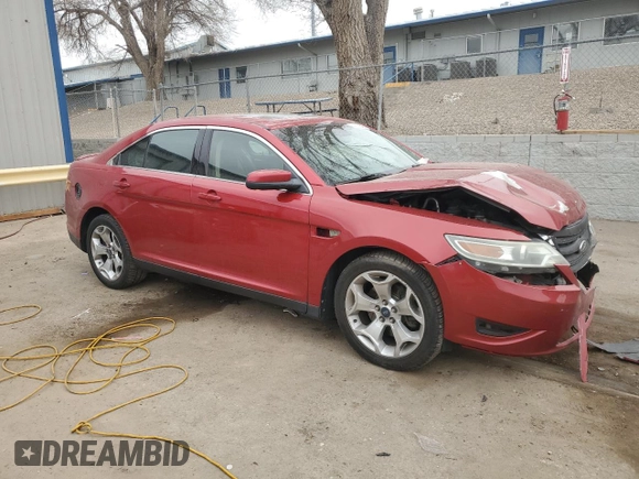 2011 Ford Taurus SHO with VIN 1FAHP2KT4BG100877, listed as a Copart auction lot 44029645 with 153,661 mi miles and Salvage Title. Bid and sale history available at DreamBid. Image 4.