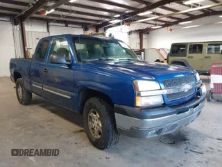 2003 Chevrolet Silverado 1500 LS with VIN 2GCEK19V031270780, listed as a IAAI auction lot 41820534 with 190,019 mi miles. Bid and sale history available at carsss.com. Image 1.