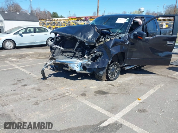 2014 Ford F-150 XL with VIN 1FTFW1EF4EFA05234, listed as a IAAI auction lot 41828410 with 170,733 mi miles. Bid and sale history available at carsss.com. Image 2.