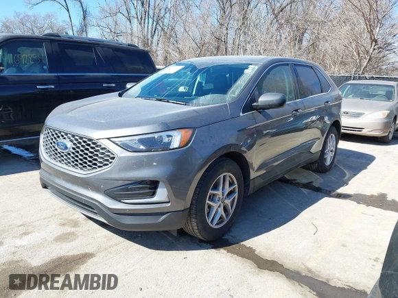 2024 Ford Edge SEL with VIN 2FMPK4J92RBA76551, listed as a IAAI auction lot 41692827 with 27,376 mi miles. Bid and sale history available at carsss.com. Image 18.