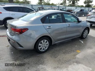2023 Kia Rio LX with VIN 3KPA24AD3PE592664, listed as a Copart auction lot 50747625 with 8,014 mi miles and Salvage Title. Bid and sale history available at DreamBid. Image 3.