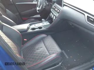2020 Genesis G70 3.3T with VIN KMTG34LEXLU049127, listed as a IAAI auction lot 41376324 with 38,539 mi miles and . Bid and sale history available at DreamBid. Image 5.