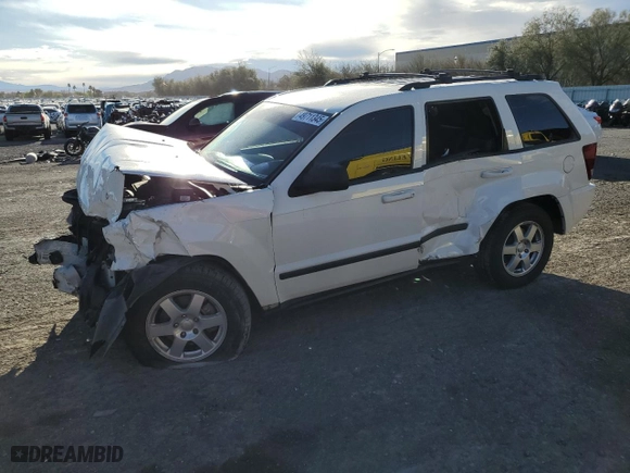 2009 Jeep Grand Cherokee Laredo with VIN 1J8GR48K39C539220, listed as a Copart auction lot 49711345 with 125,505 mi miles and Salvage Title. Bid and sale history available at carsss.com. Image 1.
