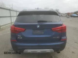 2019 BMW X3 xDrive30i with VIN 5UXTR9C59KLE11205, listed as a Copart auction lot 49008155 with Not Provided miles and Salvage Title. Bid and sale history available at DreamBid. Image 6.