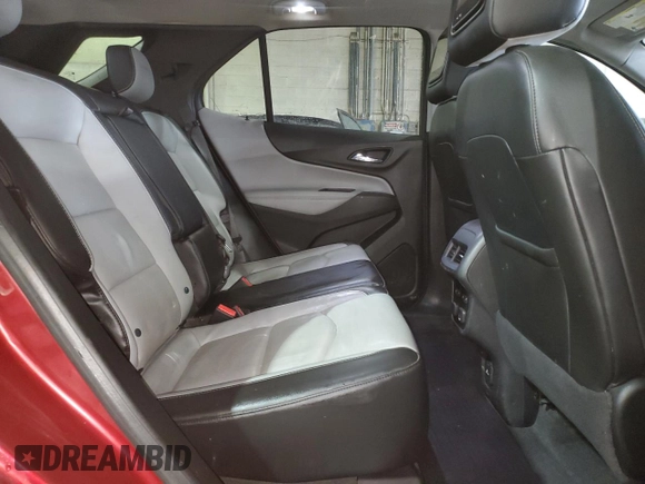 2018 Chevrolet Equinox Premier with VIN 2GNAXMEV5J6307661, listed as a Copart auction lot 52610485 with 107,223 mi miles and Salvage Title. Bid and sale history available at carsss.com. Image 11.